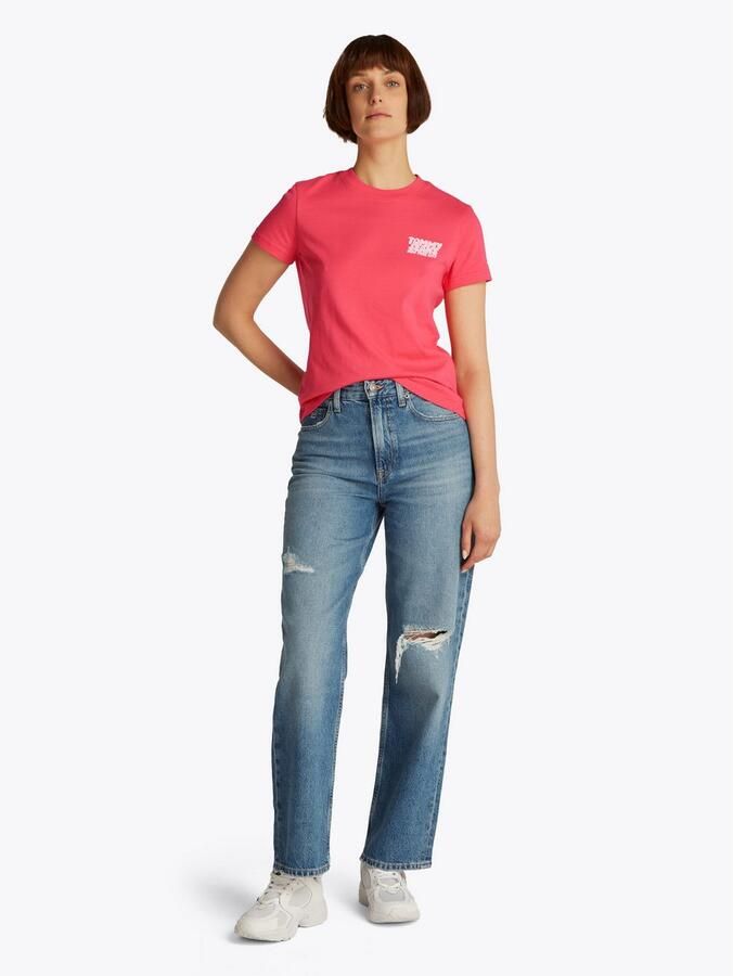 TOMMY JEANS T-shirt TJW REG TJ BUBBLE TEE - Foto 4