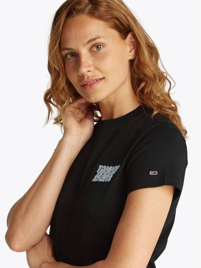 Tommy Hilfiger T-shirt Korte Mouw dw0dw21338 - Foto 3