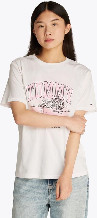 Tommy Jeans Regular fit T-shirt van puur katoen - Foto 8