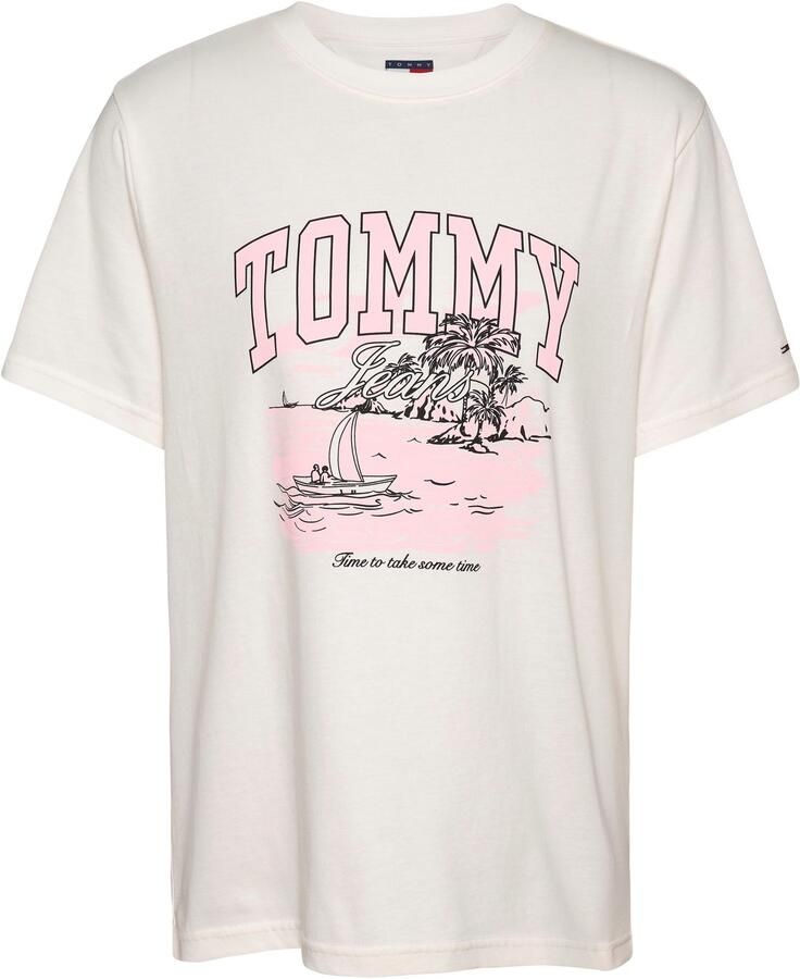 Tommy Jeans Regular fit T-shirt van puur katoen - Foto 4