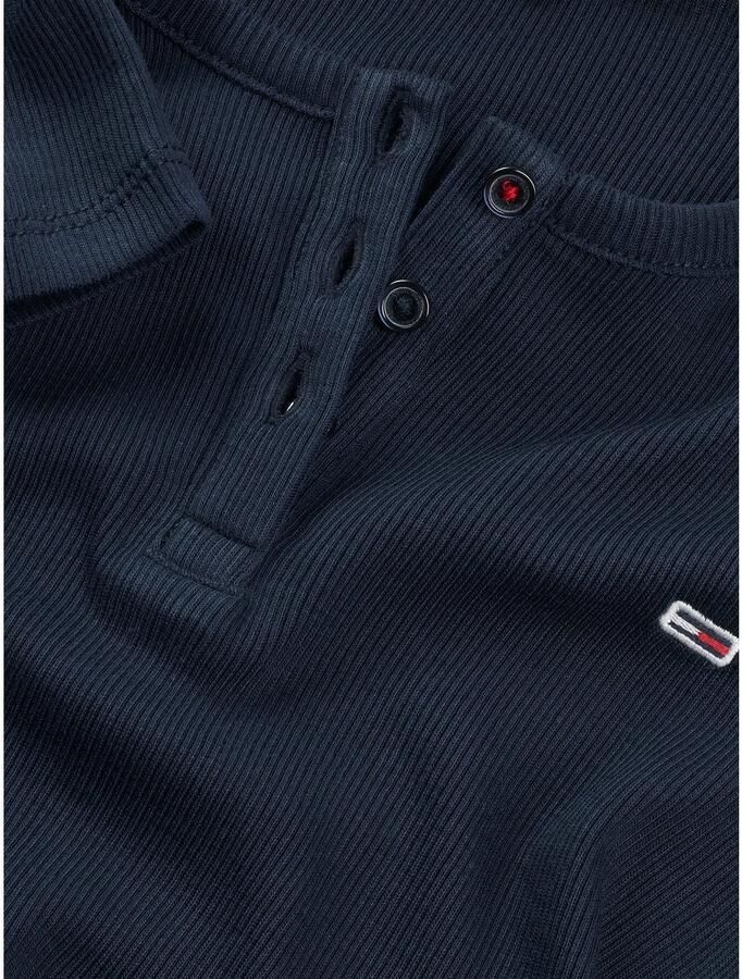 TOMMY JEANS T-shirt TJW SLIM BUTTON RIB C-NECK SS - Foto 3