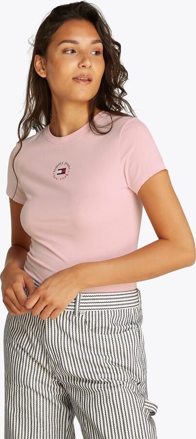 Tommy Jeans T-shirt met ronde hals model 'ESSENTIAL' - Foto 6