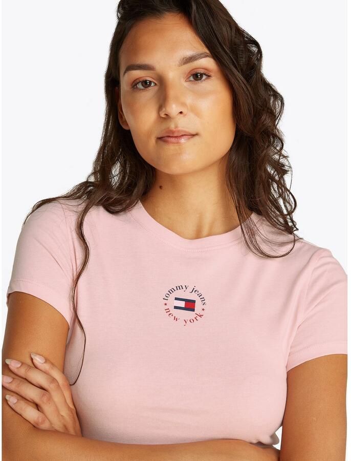 Tommy Jeans T-shirt met ronde hals model 'ESSENTIAL' - Foto 2