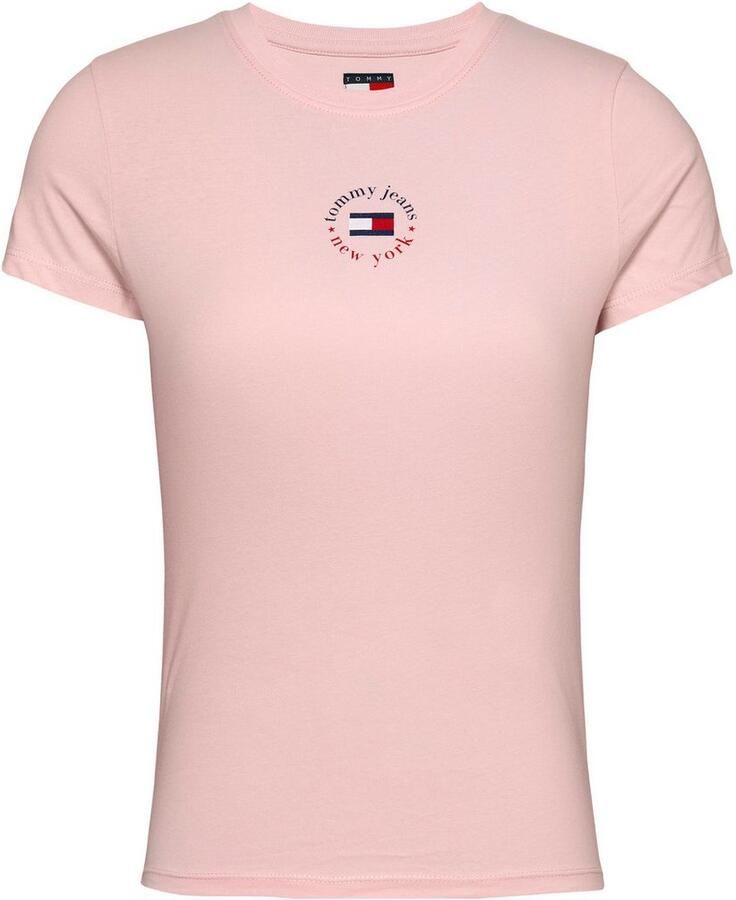 Tommy Jeans T-shirt met ronde hals model 'ESSENTIAL'