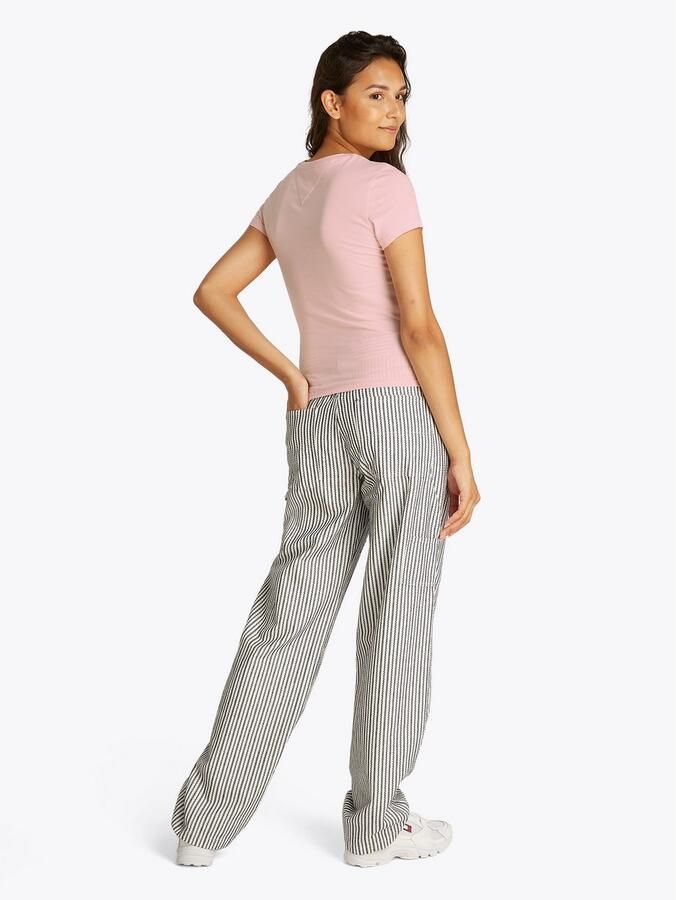 Tommy Jeans T-shirt met ronde hals model 'ESSENTIAL' - Foto 5