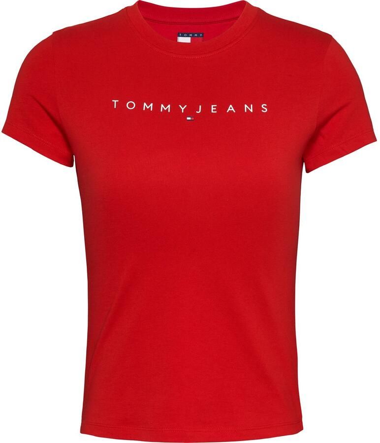 Tommy Jeans Curve T-shirt TJW SLIM LINEAR TEE EXT