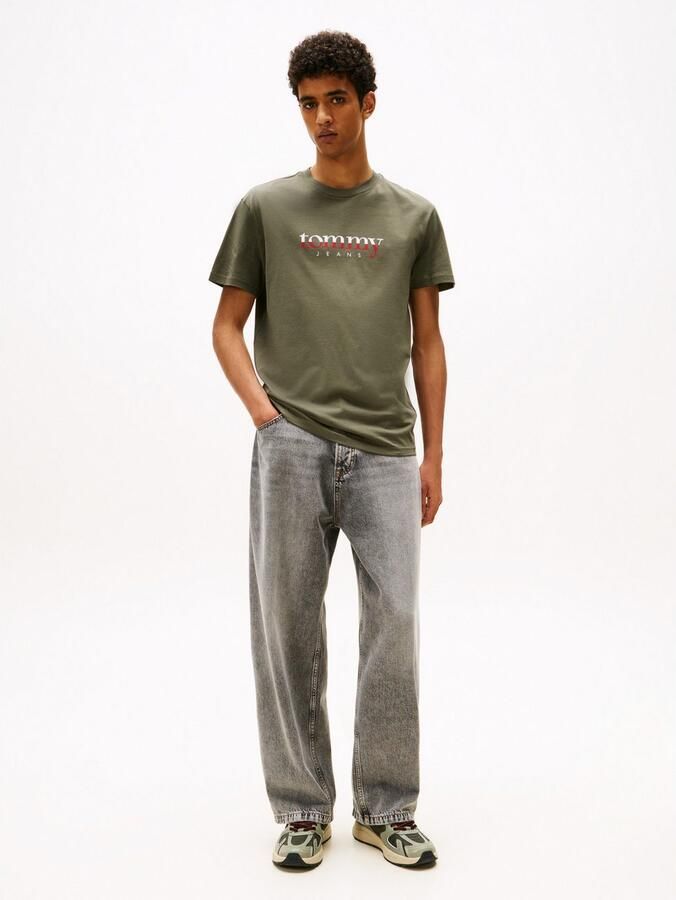 TOMMY JEANS T-shirt Van jersey met logo - Foto 3