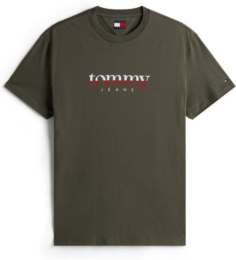 TOMMY JEANS T-shirt Van jersey met logo