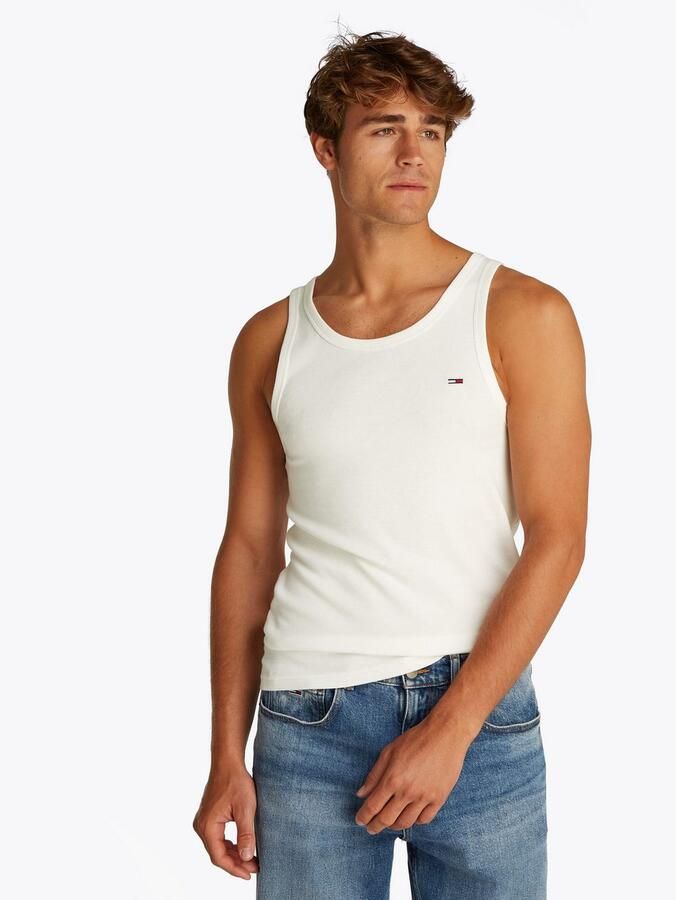 TOMMY JEANS Tanktop TJM XSLIM 2PCK RIB TANK EXT (set 2-delig 2 stuks) - Foto 8