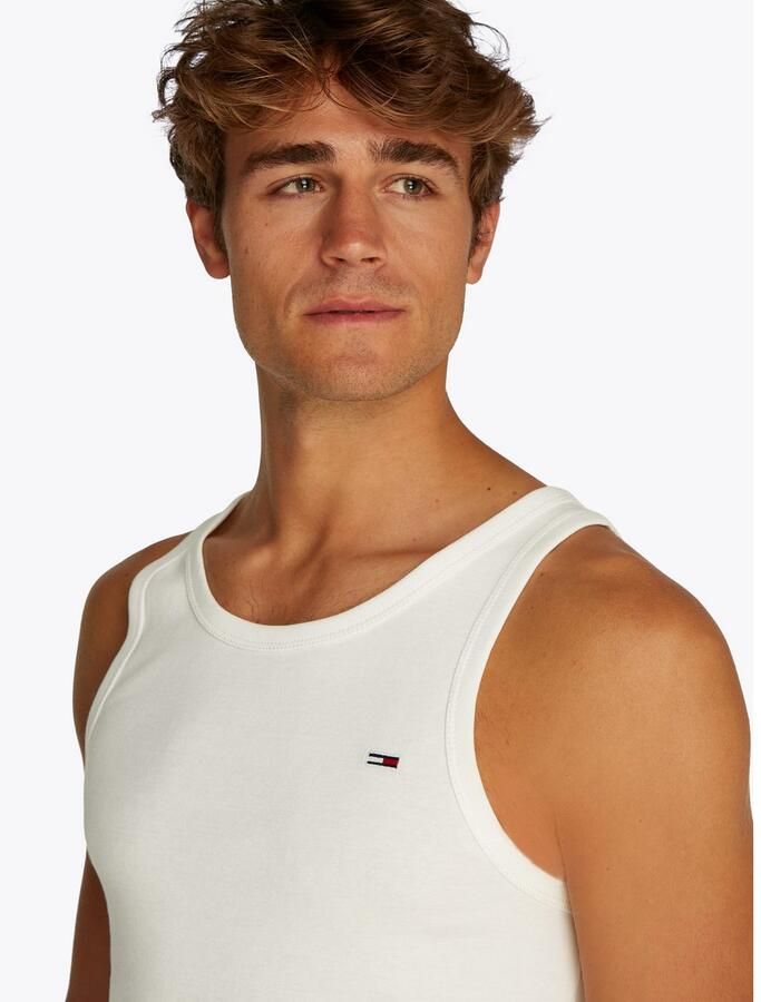TOMMY JEANS Tanktop TJM XSLIM 2PCK RIB TANK EXT (set 2-delig 2 stuks)