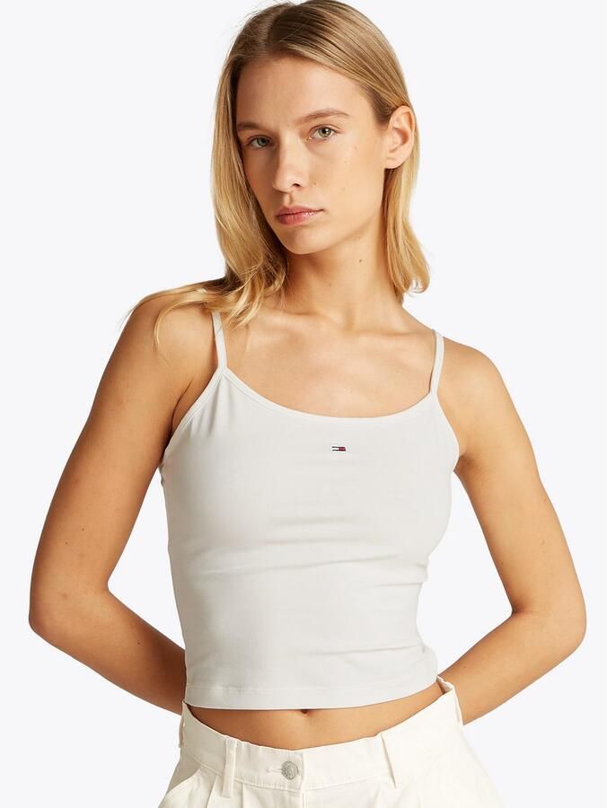 TOMMY JEANS Tanktop TJW 2PACK ESSENTIAL STRAP TOP (2-delig Set van 2)