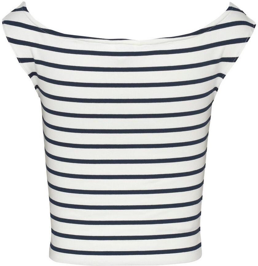 Tommy Hilfiger Overhemd Bretonse gestreepte boothals WW0WW28660 - Foto 2