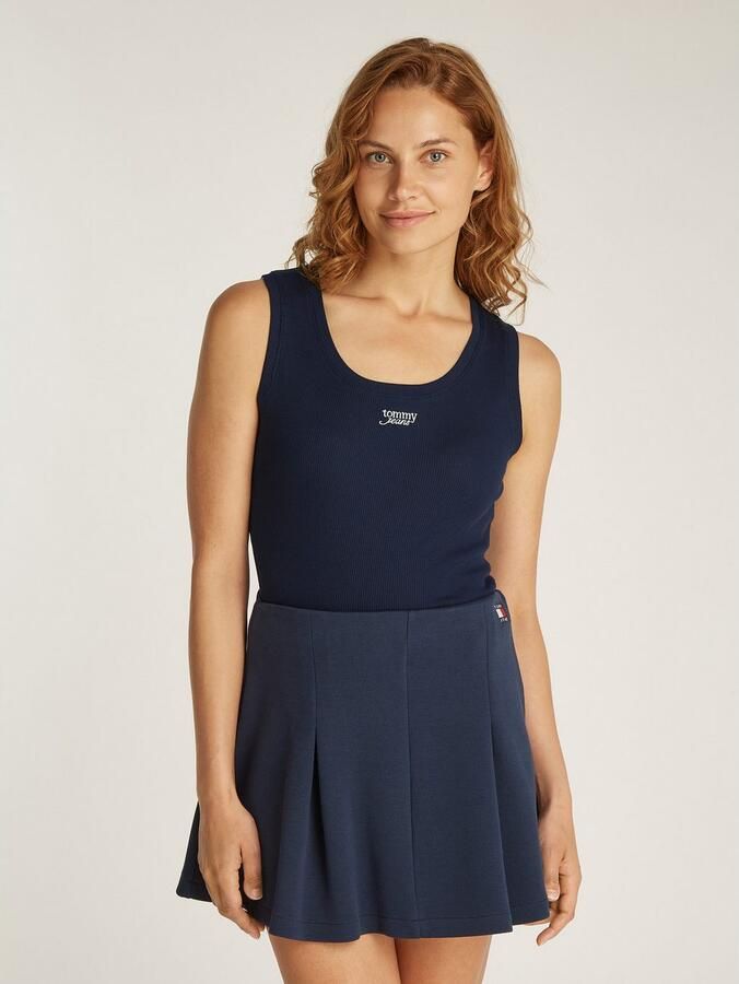 TOMMY JEANS Tanktop TJW SLIM SCRIPT RIB TANK TOP - Foto 4