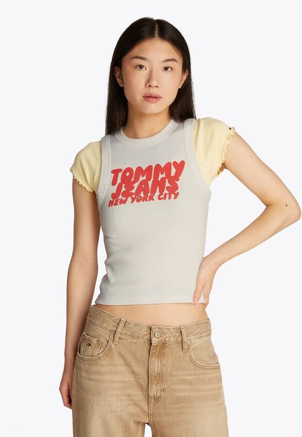 TOMMY JEANS Tanktop TJW SLIM SH TJ BUBBLE TANK - Foto 7