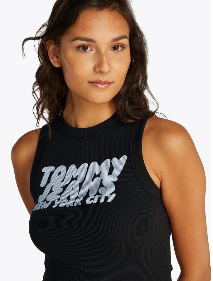 TOMMY JEANS Tanktop TJW SLIM SH TJ BUBBLE TANK