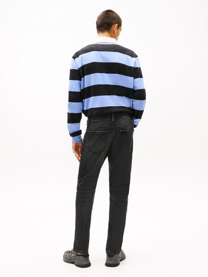 Tommy Hilfiger Zwarte Slim Scanton Jeans met Gewassen Uitstraling Black Heren - Foto 3