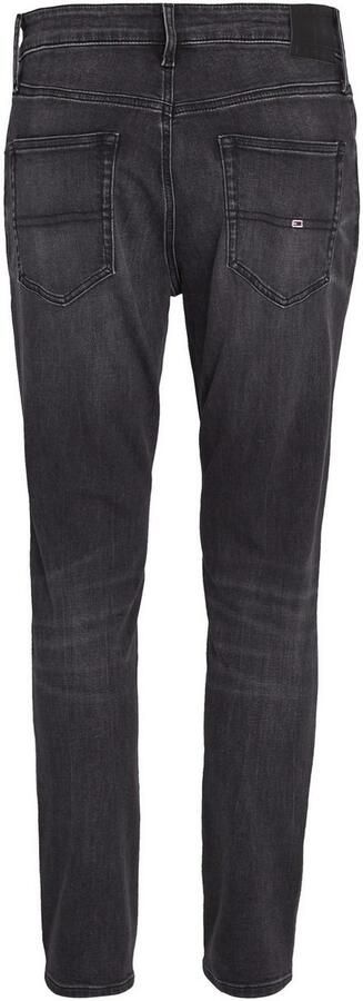 Tommy Hilfiger Zwarte Slim Scanton Jeans met Gewassen Uitstraling Black Heren - Foto 13