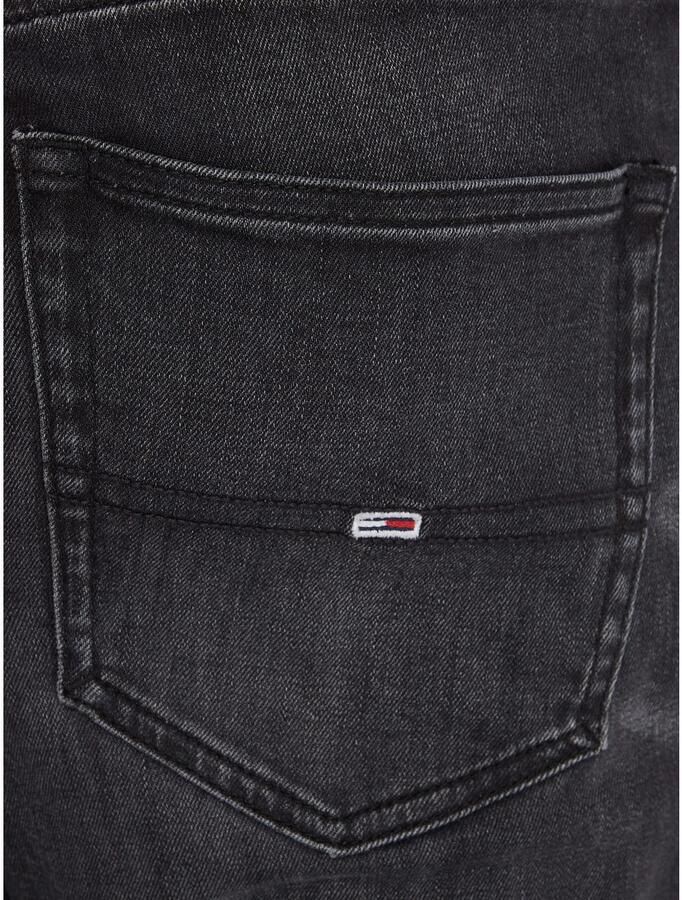 Tommy Hilfiger Zwarte Slim Scanton Jeans met Gewassen Uitstraling Black Heren - Foto 2