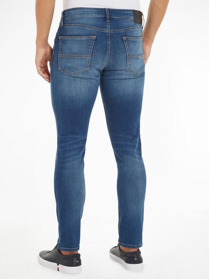 Tommy Jeans Slim fit jeans met stretch model 'Austin' - Foto 5