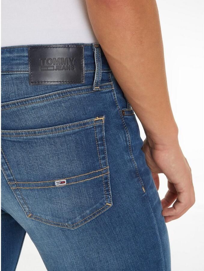 Tommy Jeans Slim fit jeans met stretch model 'Austin' - Foto 3