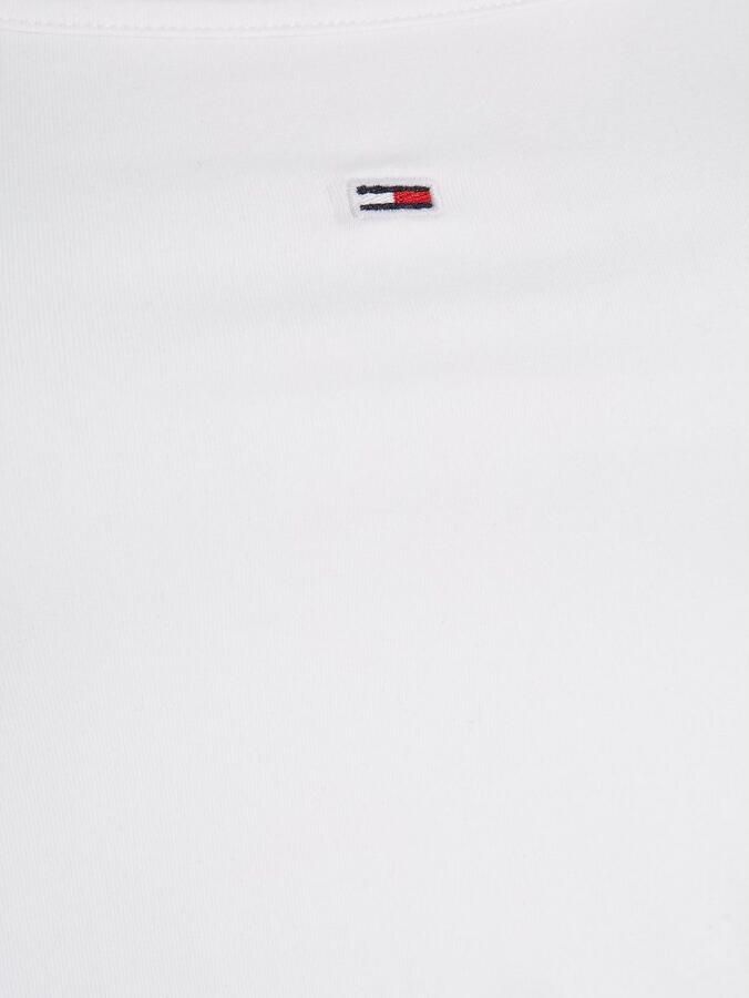 TOMMY JEANS Top met spaghettibandjes Crop Essential Strap Tank Top kort met verstelbare spaghettibandjes merklogo - Foto 3