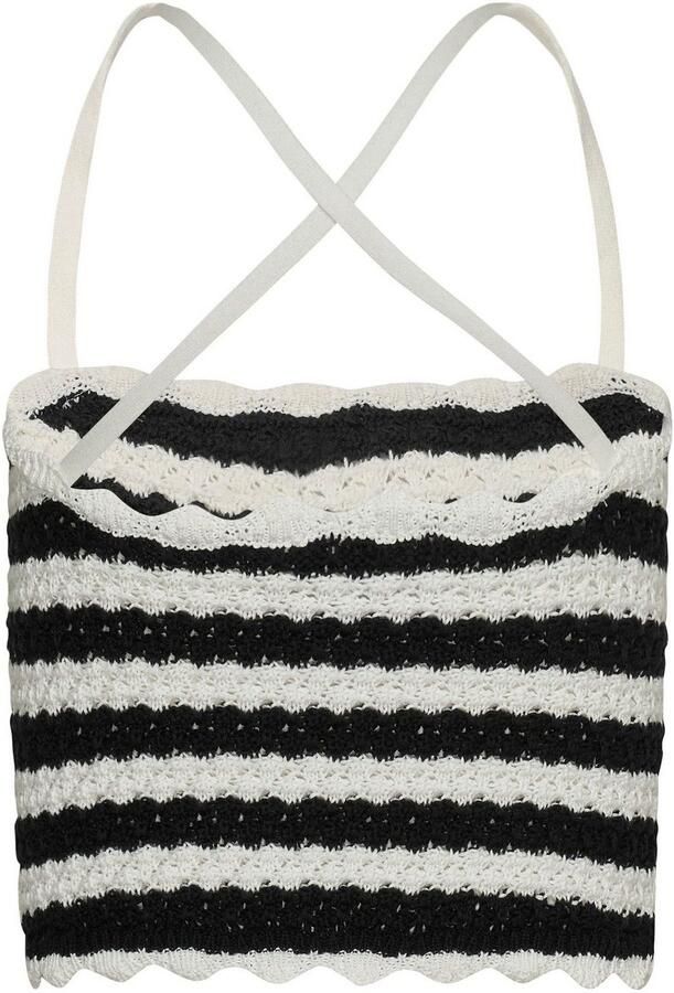TOMMY JEANS Top met spaghettibandjes TJW CROCHET STRIPE TOP - Foto 9