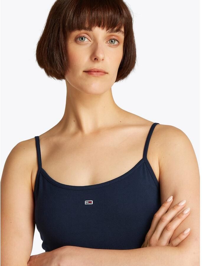 TOMMY JEANS Top met spaghettibandjes TJW ESSENTIAL STRAP TOP EXT