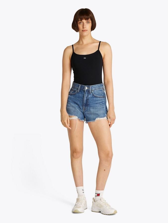 Tommy Jeans Curve Top met spaghettibandjes TJW ESSENTIAL STRAP TOP EXT in grote maten spaghettibandjes - Foto 3