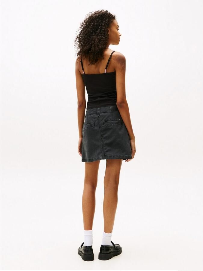 Tommy Jeans Curve Top met spaghettibandjes TJW ESSENTIAL STRAP TOP EXT in grote maten spaghettibandjes - Foto 8