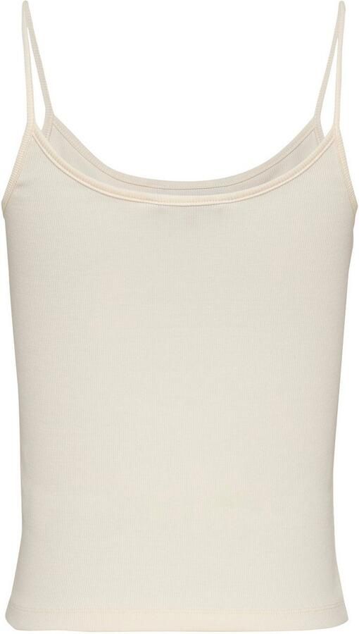 TOMMY JEANS Top met spaghettibandjes TJW SCRIPT STRAPPY TOP in riblook met logo-opdruk - Foto 7