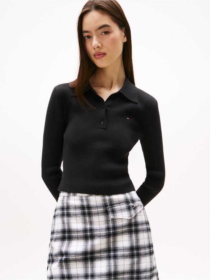 TOMMY JEANS Trui met polokraag TJW ESSENTIAL POLO LS SWEATER - Foto 5