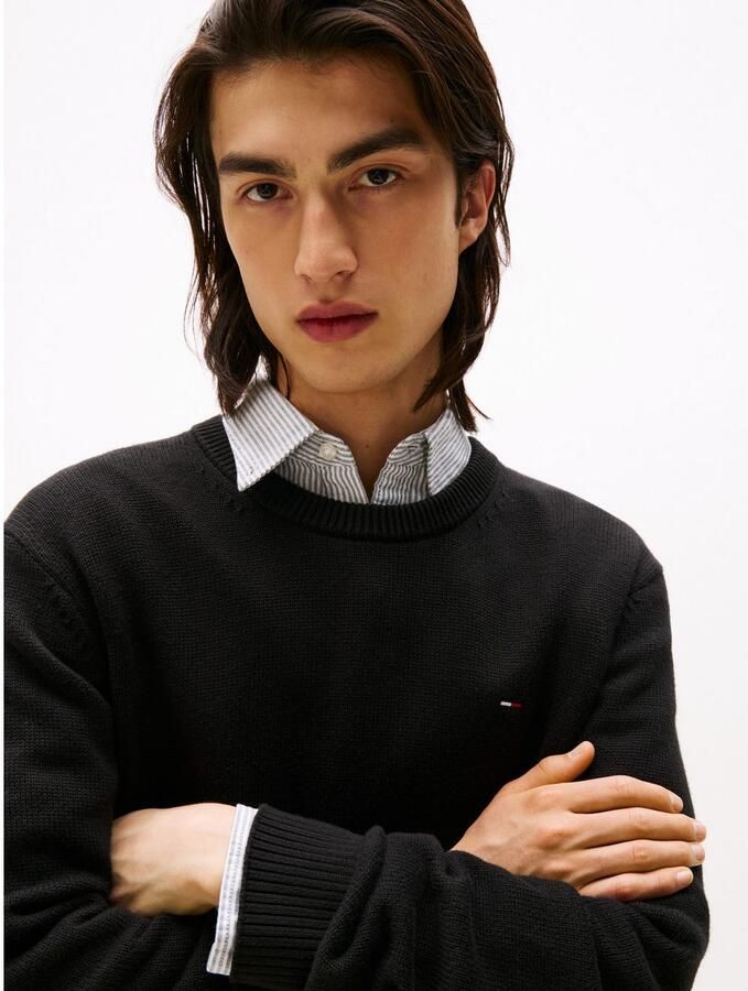 Tommy Jeans Regular fit gebreide pullover van zuiver katoen - Foto 2