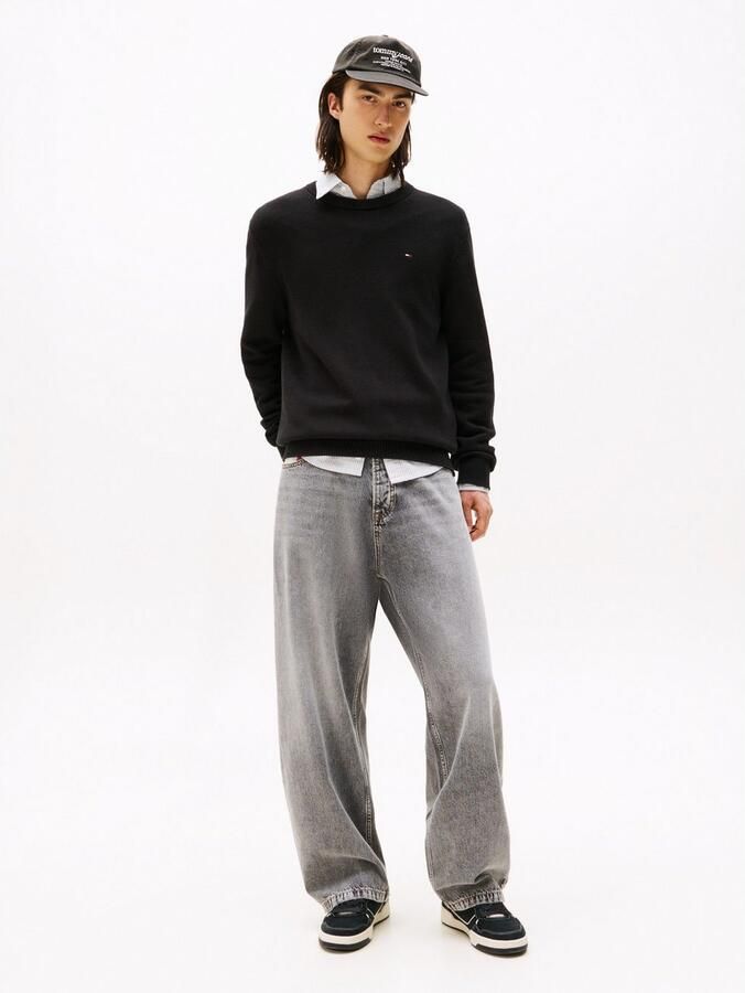 Tommy Jeans Regular fit gebreide pullover van zuiver katoen - Foto 3