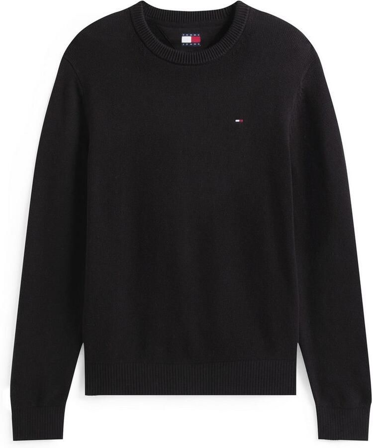 Tommy Jeans Regular fit gebreide pullover van zuiver katoen