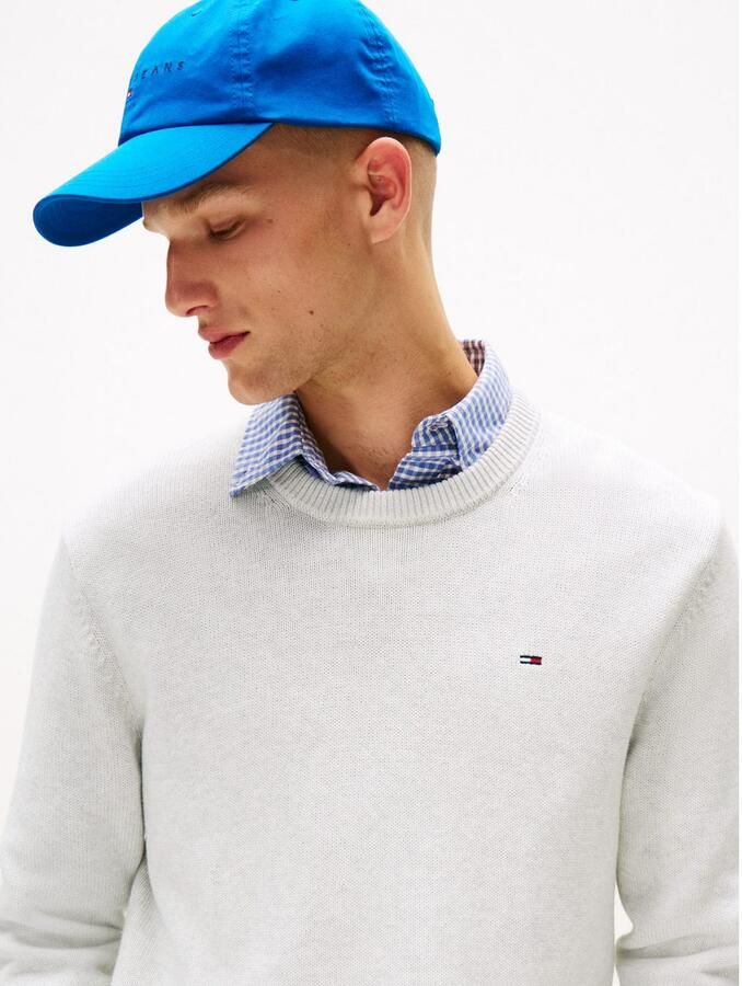 Tommy Jeans Regular fit gebreide pullover van zuiver katoen - Foto 2