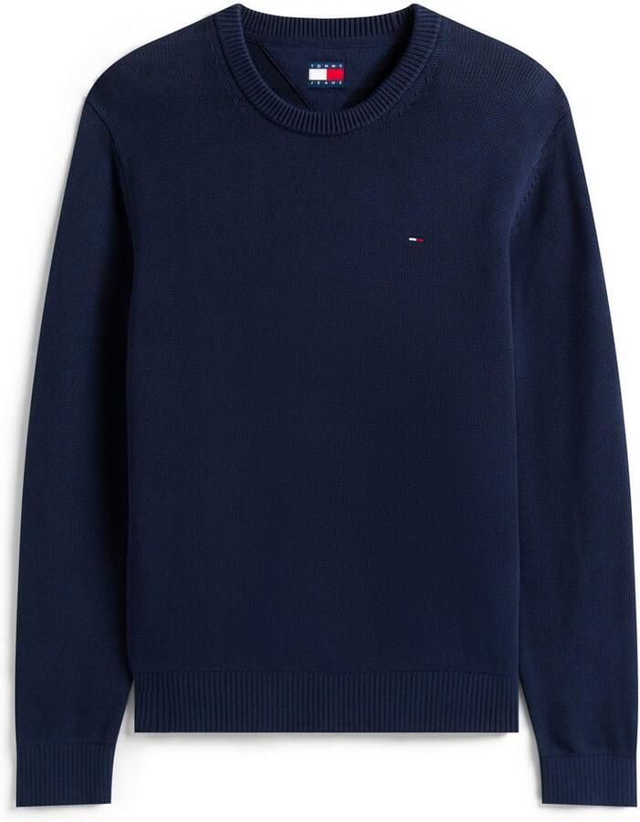 Tommy Jeans Regular fit gebreide pullover van zuiver katoen