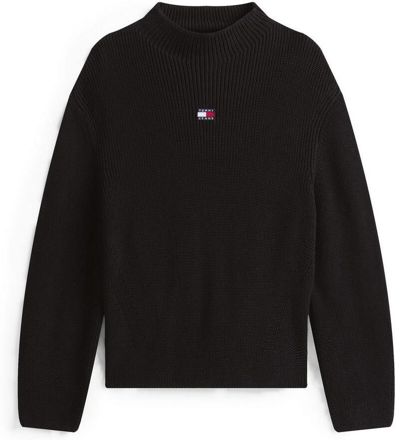 TOMMY JEANS Trui met staande kraag TJW MOCKNECK BADGE SWEATER