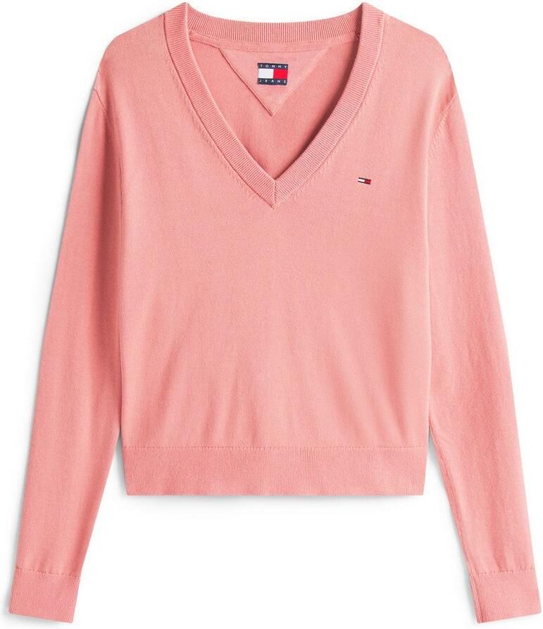 TOMMY JEANS Trui met V-hals TJW ESSENTIAL VNECK SWEATER EXT