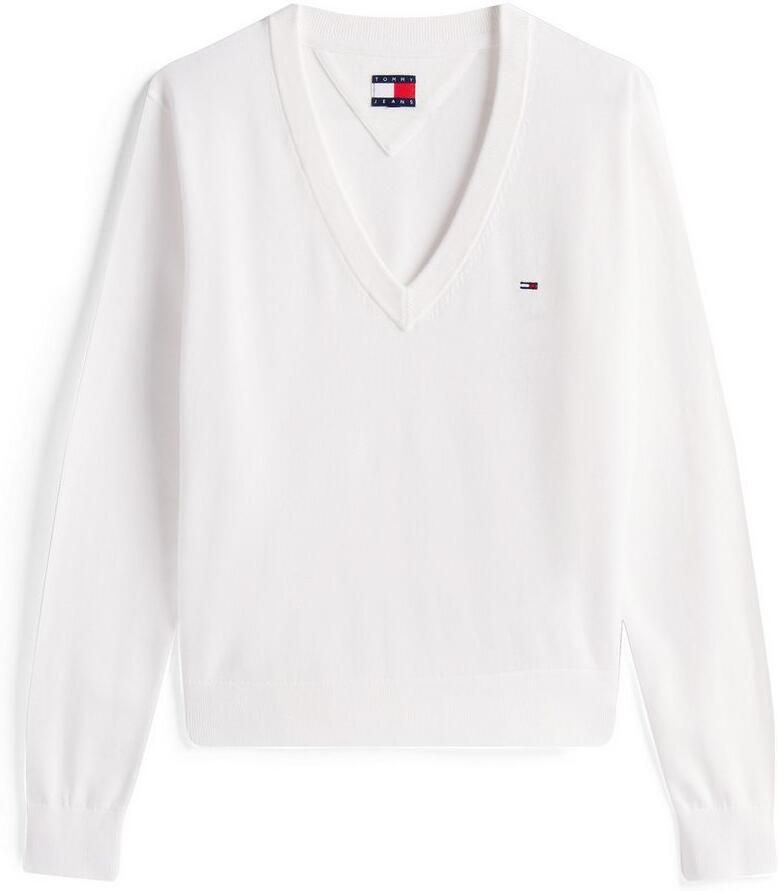 TOMMY JEANS Trui met V-hals TJW ESSENTIAL VNECK SWEATER EXT