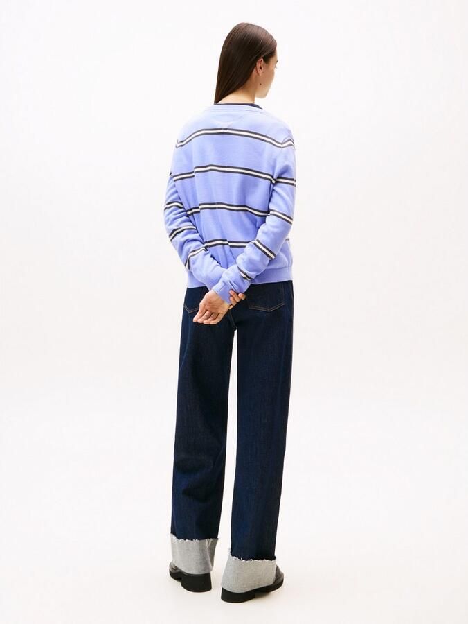 TOMMY JEANS Trui met V-hals TJW ESSENTIAL VNECK SWEATER EXT - Foto 4