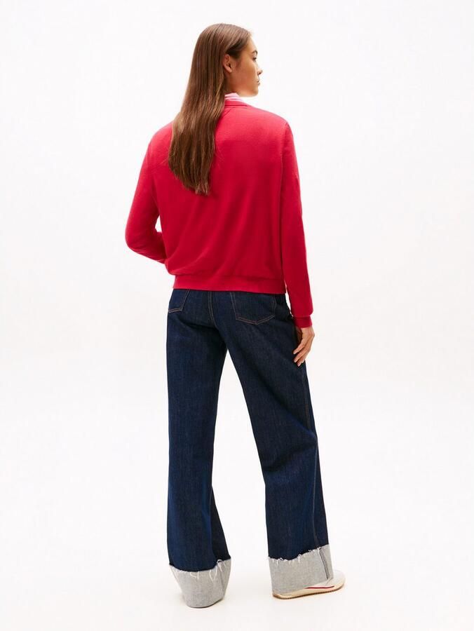 TOMMY JEANS Trui met V-hals TJW ESSENTIAL VNECK SWEATER EXT - Foto 4