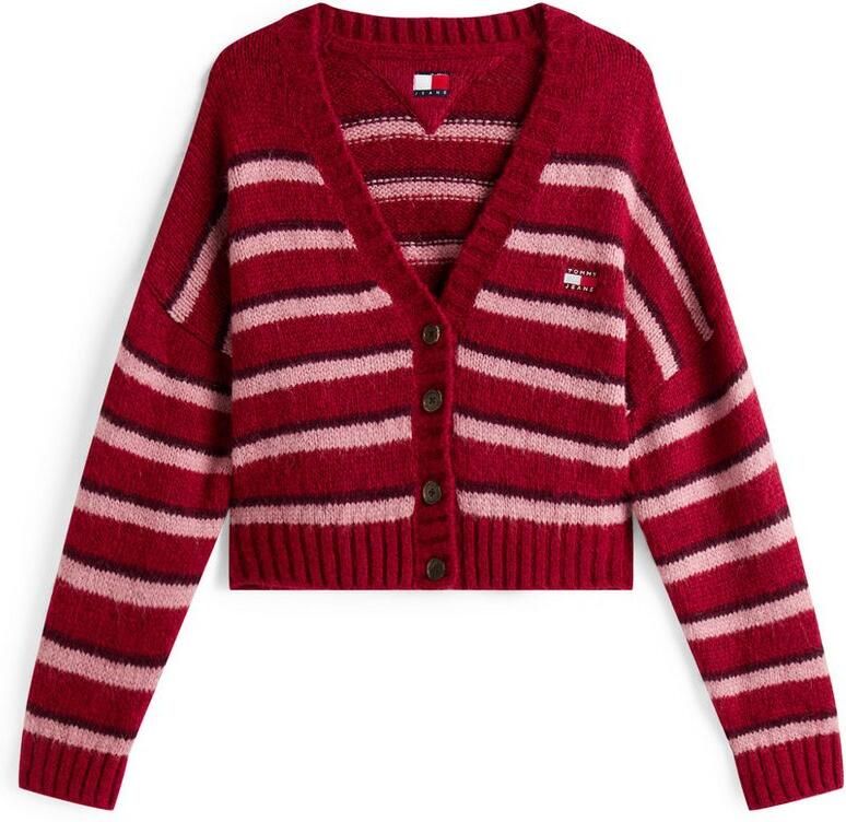 TOMMY JEANS Vest TJW BADGE STRIPE FLUFF CARDI EXT - Foto 8