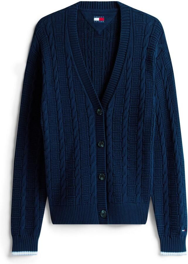 TOMMY JEANS Vest TJW CABLE CARDIGAN - Foto 4
