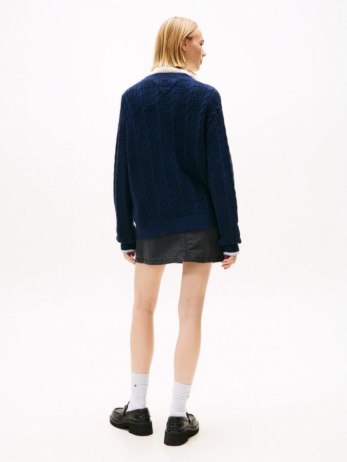 TOMMY JEANS Vest TJW CABLE CARDIGAN - Foto 3