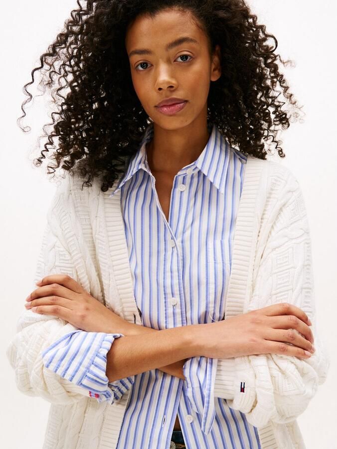 TOMMY JEANS Vest TJW CABLE CARDIGAN - Foto 2