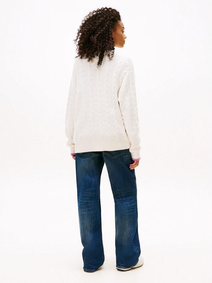 TOMMY JEANS Vest TJW CABLE CARDIGAN - Foto 4