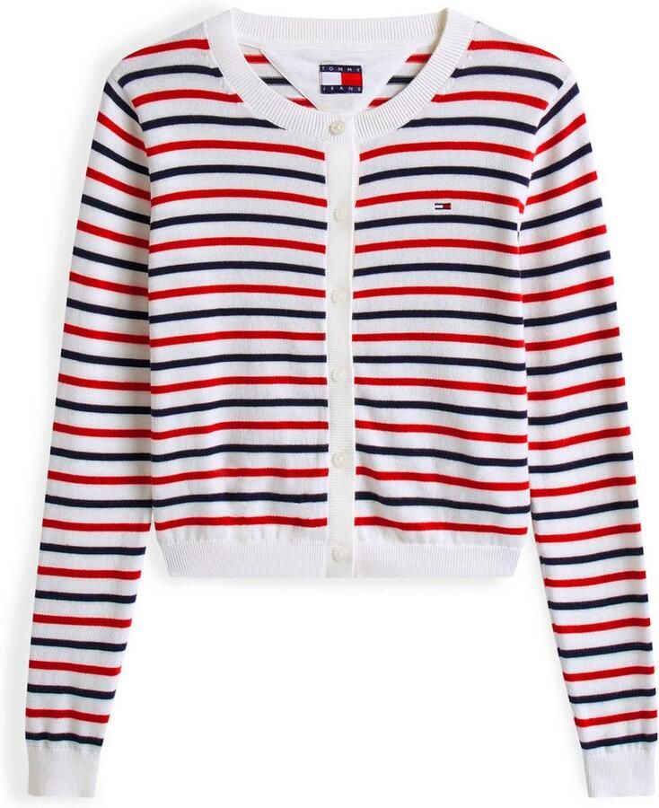 TOMMY JEANS Vest TJW ESSENTIAL CREW NECK CARDIGAN