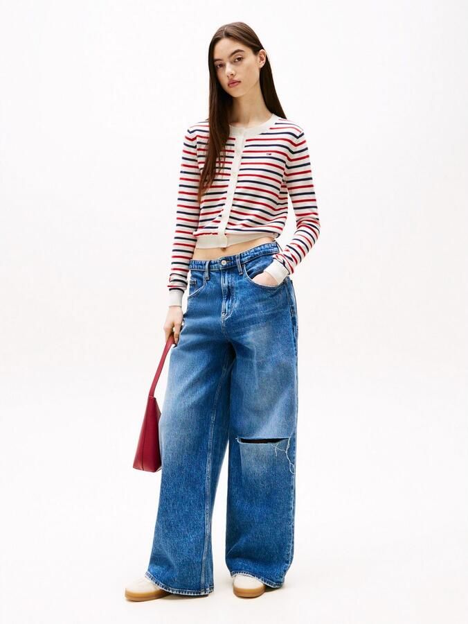 TOMMY JEANS Vest TJW ESSENTIAL CREW NECK CARDIGAN - Foto 4