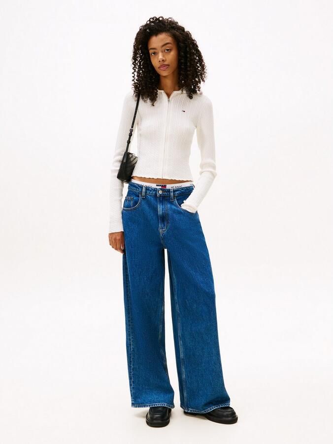 TOMMY JEANS Vest TJW ESSENTIAL ZIPPER HOOD CARDI - Foto 4