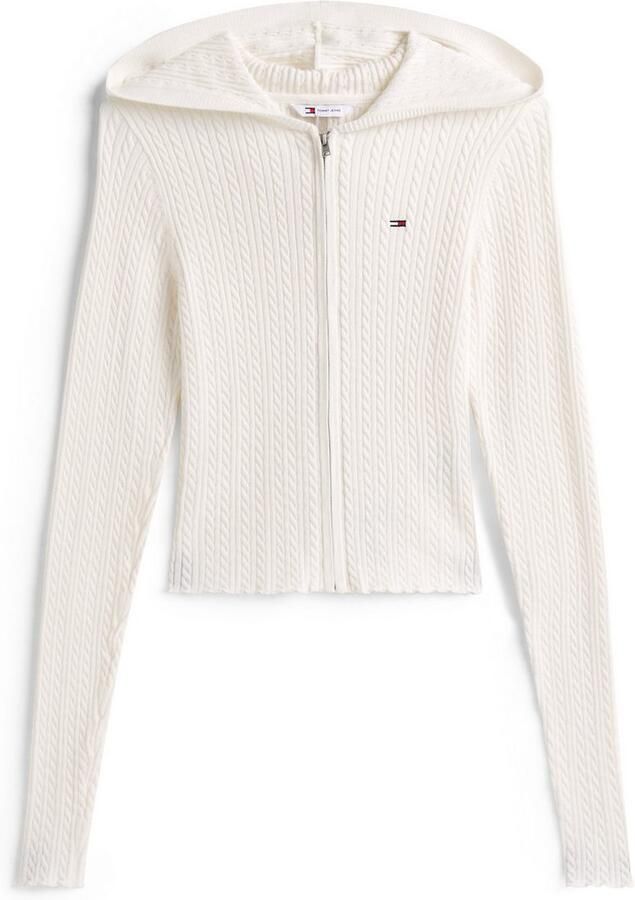 TOMMY JEANS Vest TJW ESSENTIAL ZIPPER HOOD CARDI - Foto 8